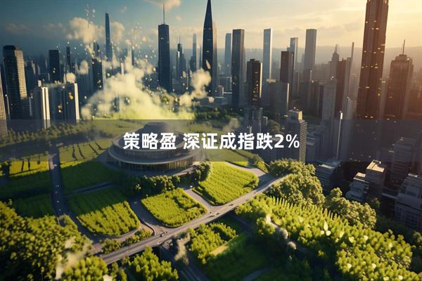 策略盈 深证成指跌2%