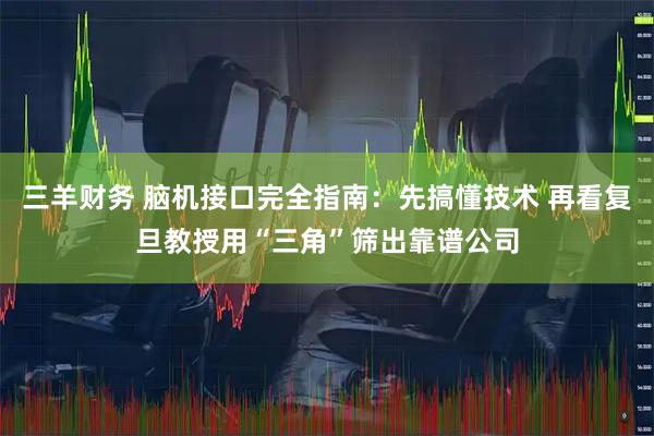 三羊财务 脑机接口完全指南：先搞懂技术 再看复旦教授用“三角”筛出靠谱公司